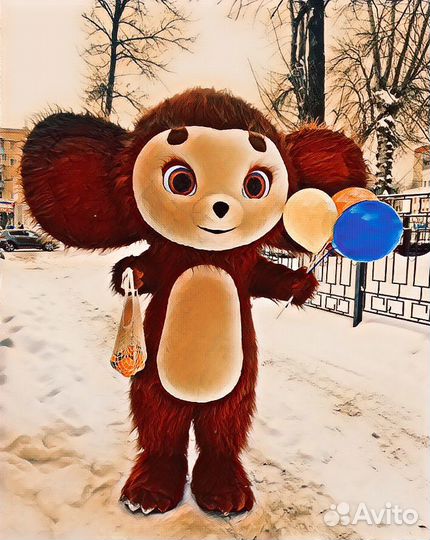 Поздравление Ушастик Чеба, ростовые куклы, танцор