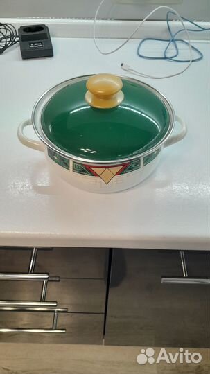 Кастрюли эмалированные