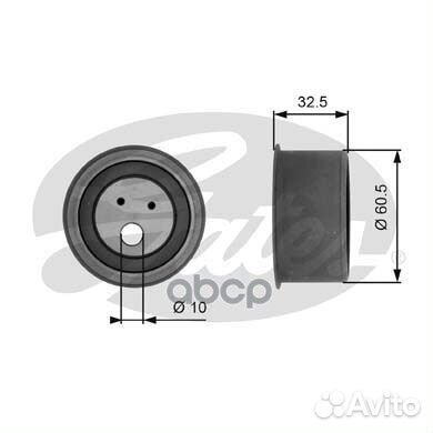 Ролик натяжной ремня грм mitsubishi outlander I