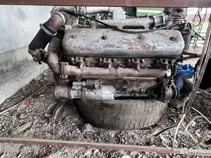 Двигатель ямз 75.11 и кпп на маз 500