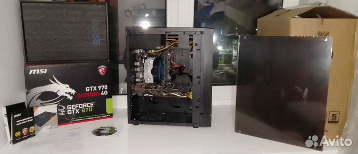 Игровой пк gtx 970 4 gb / i5 9400/ ddr 4 16 gb