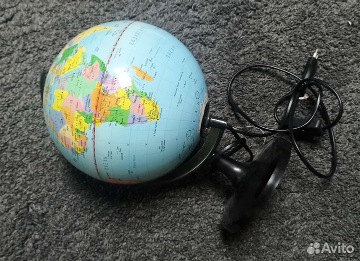 Глобус с подсветкой