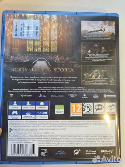 Hogwarts Legacy ps4 диск