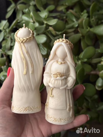 Свеча денежная берегиня