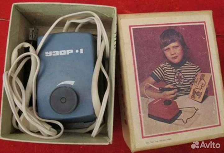 Аппарат для выжигания по дереву СССР