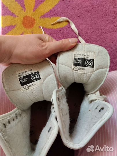 Коньки фигурные 32 размер