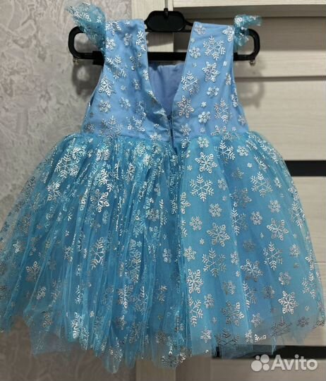 Детское новогоднее платье