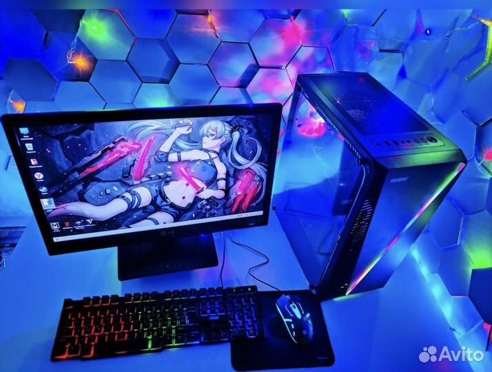 Новый игровой компьютер 10 ядер/32GB/GTX/SSD