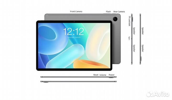 Планшет Teclast M40 Air 8/128Gb Новый