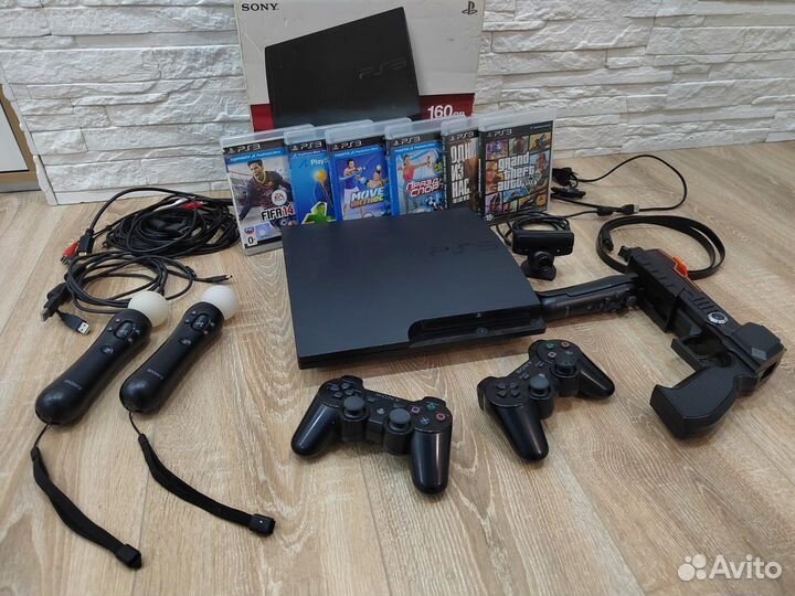 Sony PS3 slim прошитая