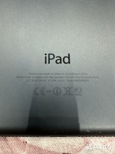 iPad mini A1432 64gb