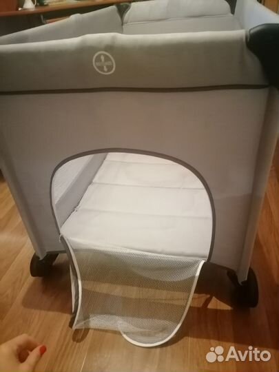 Детская кровать манеж с матрасом