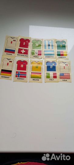Наклейка сборных
