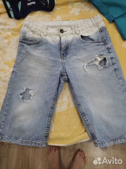 Джинсовые шорты zara