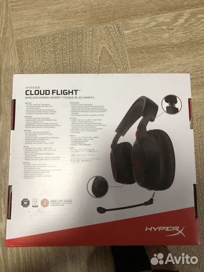 Наушники hyperx cloud flight
