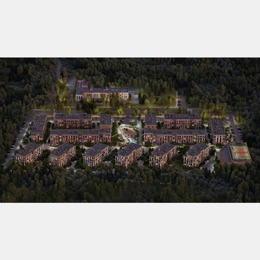 1-к. квартира, 39,3 м², 1/4 эт.