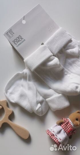 Новые детские носочки h&m 13/15,19/21,25/27