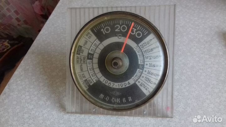 Термометр, календарь СССР