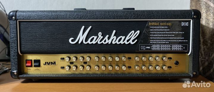 Гитарный усилитель Marshall JVM410H 100 watt