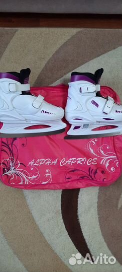 Коньки детские раздвижные 35 38