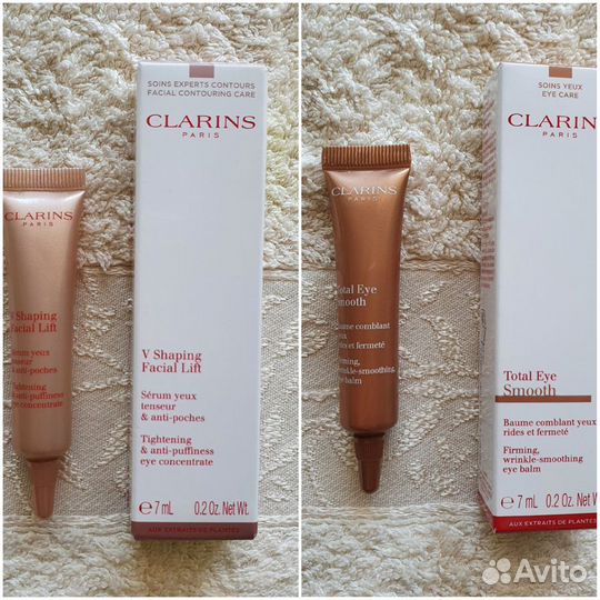 Clarins уход для лица и глаз