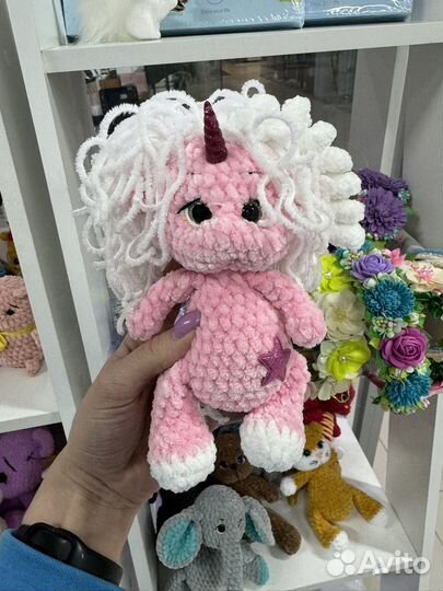 Вязанные игрушки ручной работы