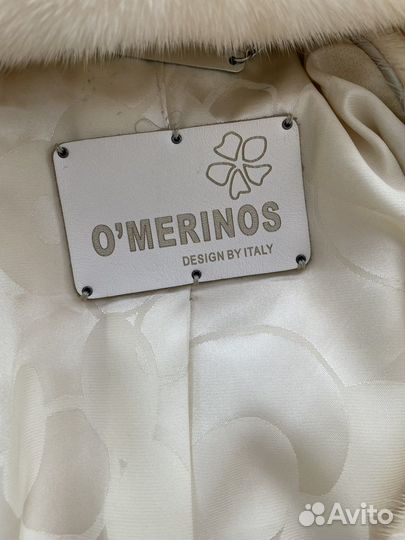 Шуба норковая с капюшоном с укороченными рукавами