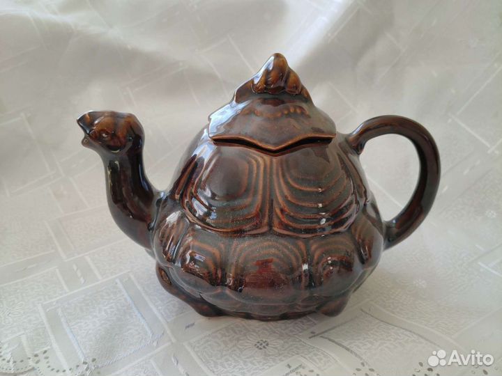 Чайники заварочные СССР (гжель, кобальт)