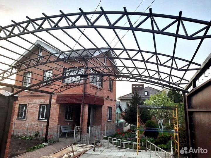 Навесы из поликарбоната