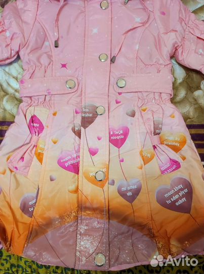 Новое плащ-пальто 116-122