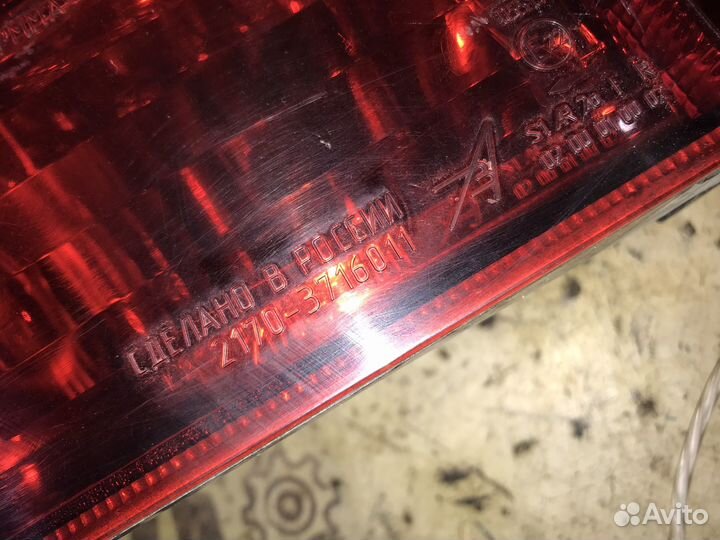 Фонарь задний левый для LADA Priora