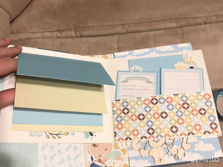 Фотоальбом для новорожденного мальчика