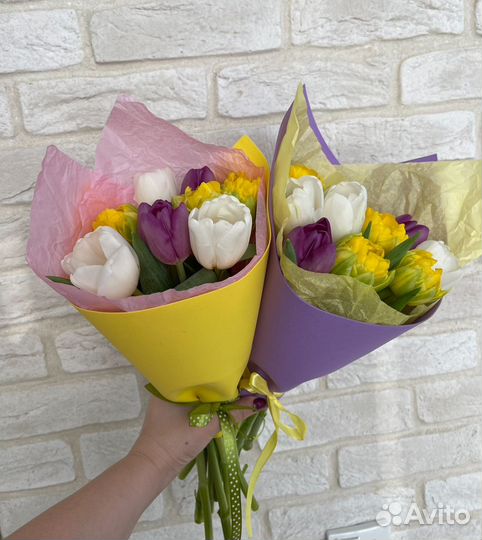 Розы, тюльпаны, букеты