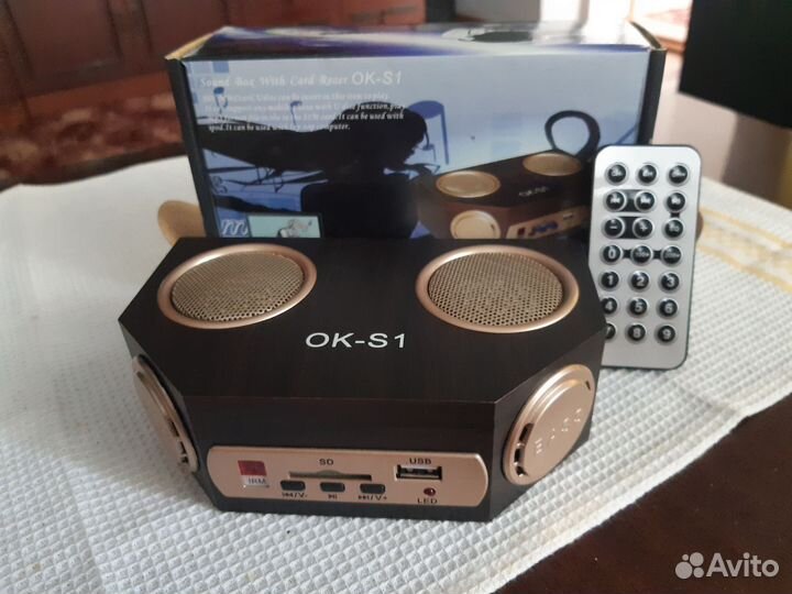 Акустическая система 2.1 с bluetooth