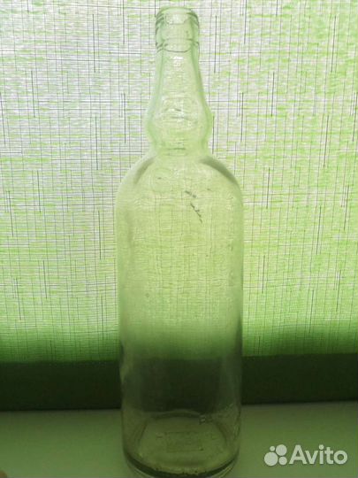 Бутылка Бутылка warszawa надписи 1940е