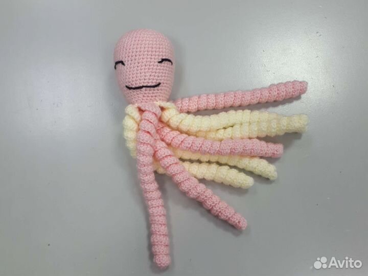 Вязаный осьминог
