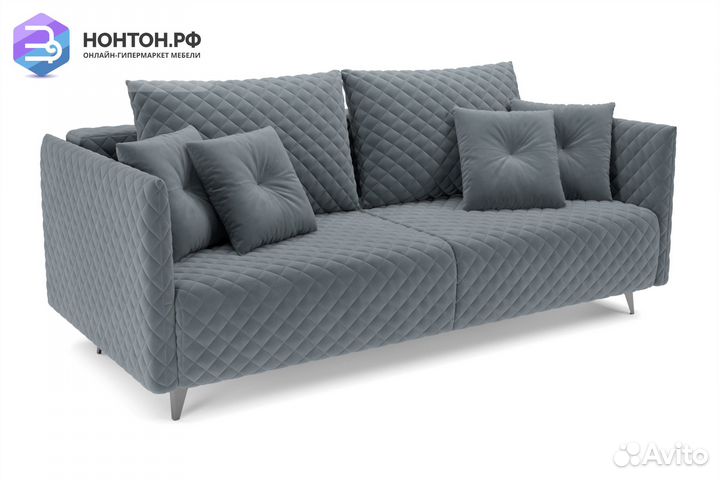 Диван тик-так Вашингтон серый