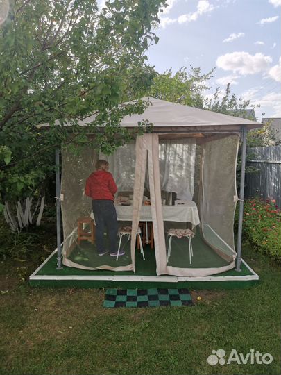 Беседка садовая шатер