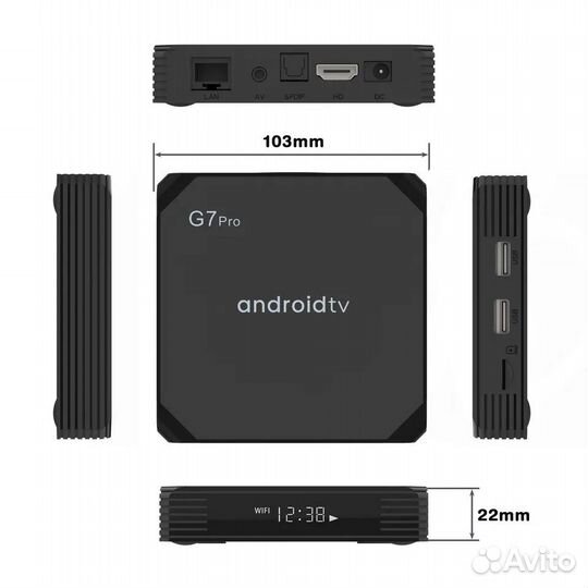 Atvbox G7 Pro 4/32 s905Y4 опт розн