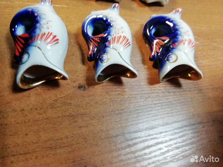 Штоф с рюмками Рыба СССР