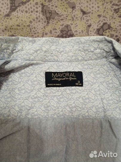 Рубашка Mayoral для мальчика 3 лет