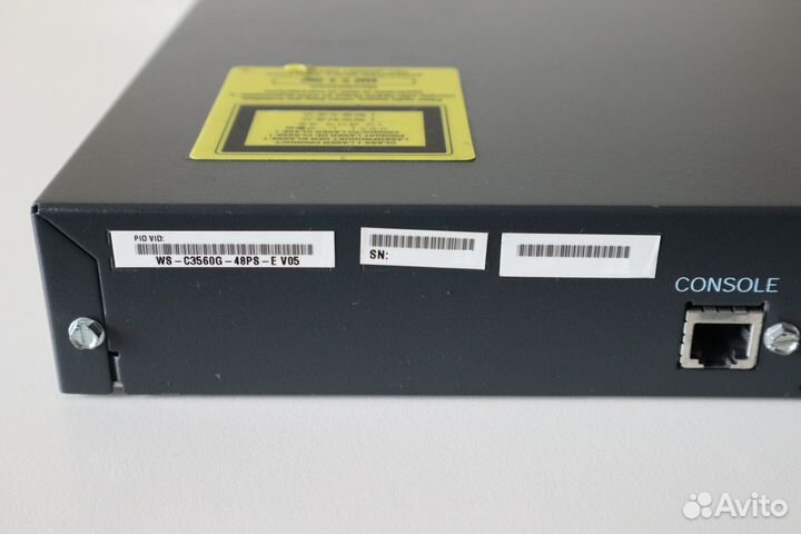 Коммутатор Cisco WS-C3560G-48PS-E