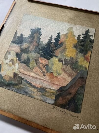 Акварельные пейзажи. Бом-Григорьева Н