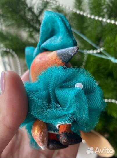 Елочная игрушка Лисёнок