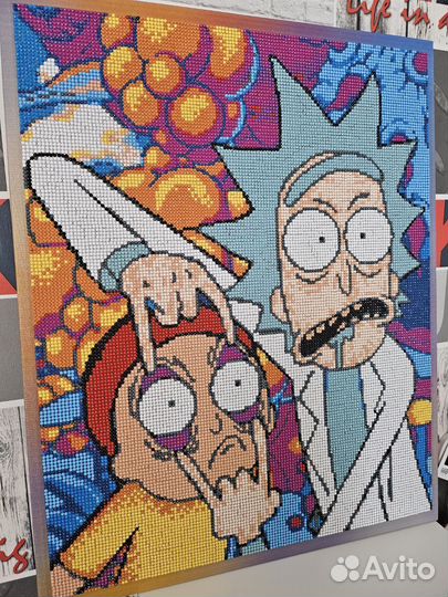 Готовая картина / алмазная мозаика 