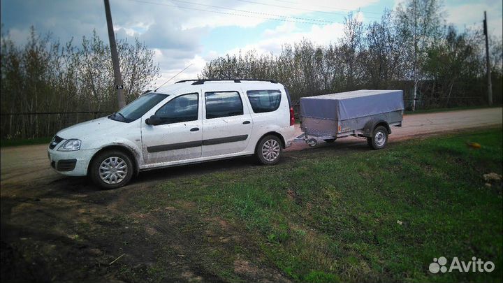Грузоперевозки на ларгус с прицепом