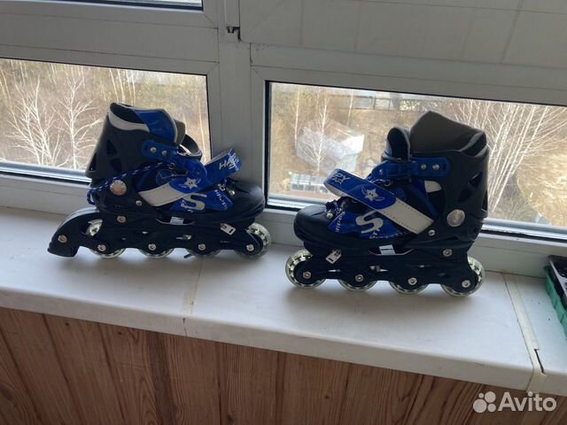 Роликовые коньки детские раздвижные