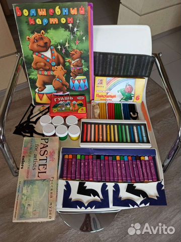 Набор творчества пастель краски+