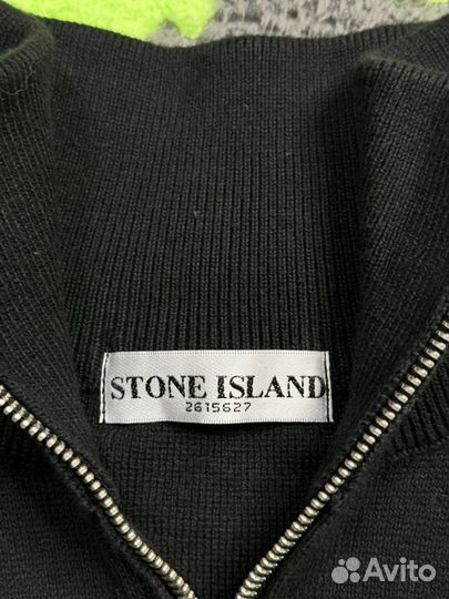 1/4 zip stone island (оригинал legit)