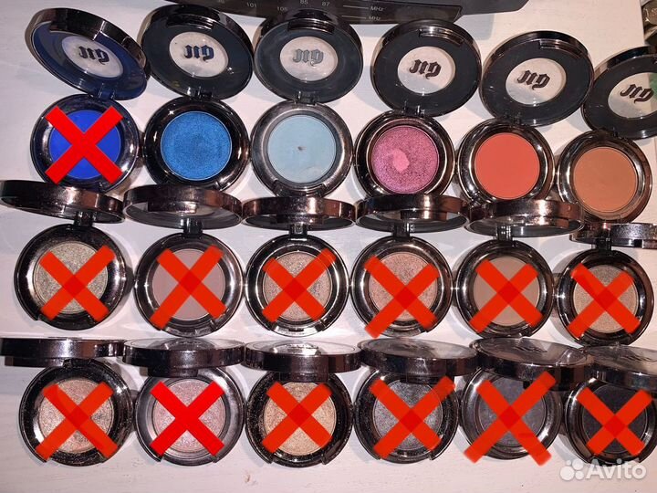 Тени для век urban decay eyeshadow